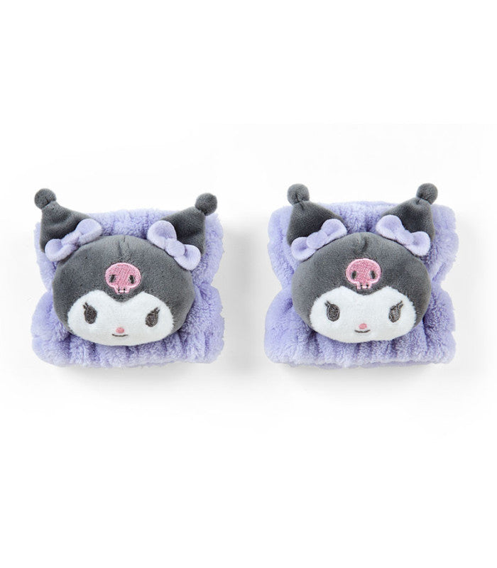 Sanrio Kuromi Wristband With Plush Mascot 2 Packs