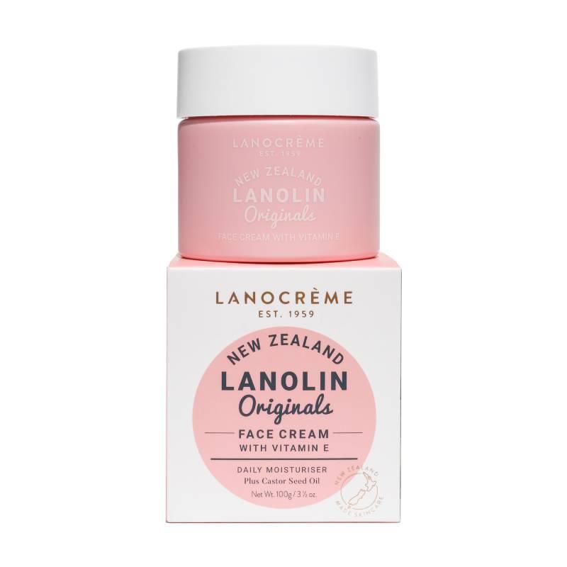 Lanocreme Lanolin Originals Face Cream With Vitamin E 100g