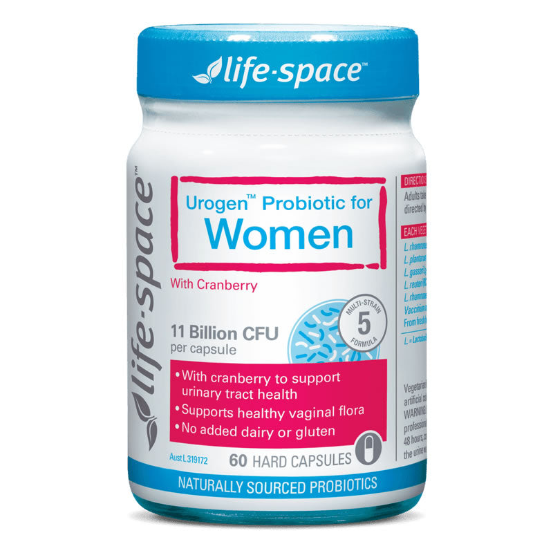 Life Space Urogen Probiotic for Women  60 Capsules