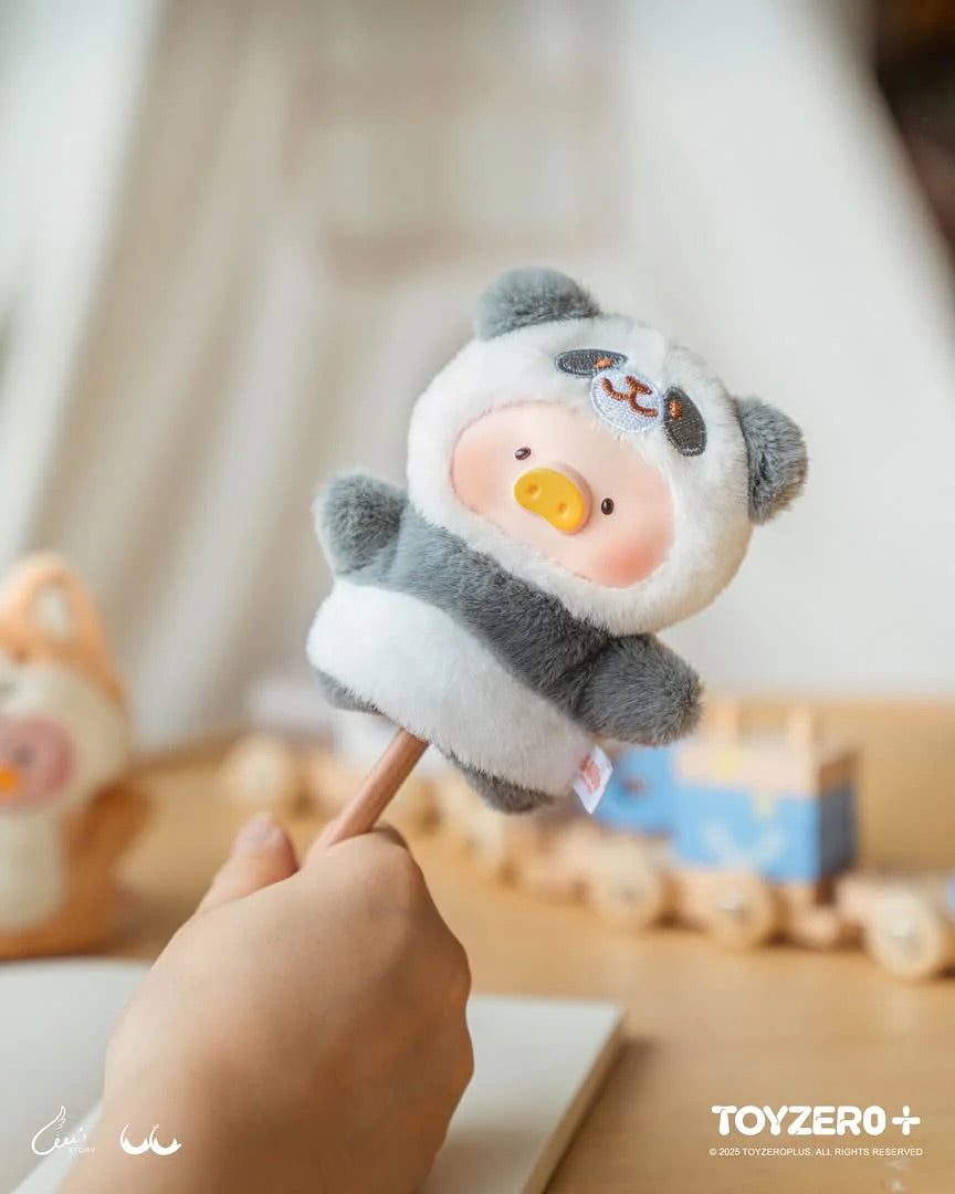 LuLu The Piggy Animal Party Puppet Show Plush Keychain Blind Box - Single Box, image 3