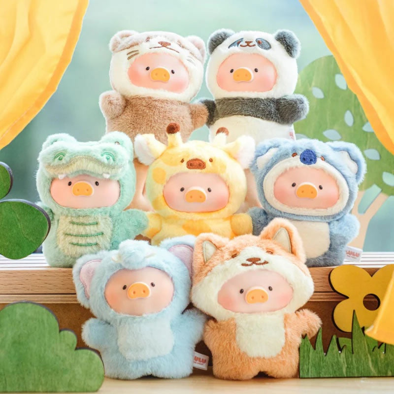 LuLu The Piggy Animal Party Puppet Show Plush Keychain Blind Box - Single Box, image 5