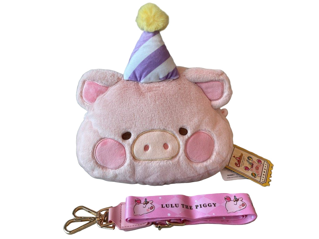 LuLu The Piggy Celebration LuLu Plush Bag, image 3
