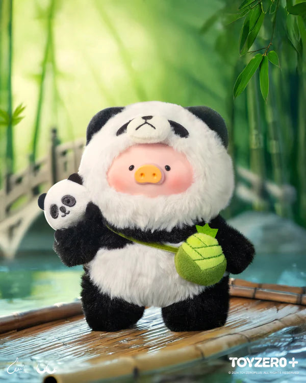 LuLu The Piggy Panda Plush Keychain, image 3