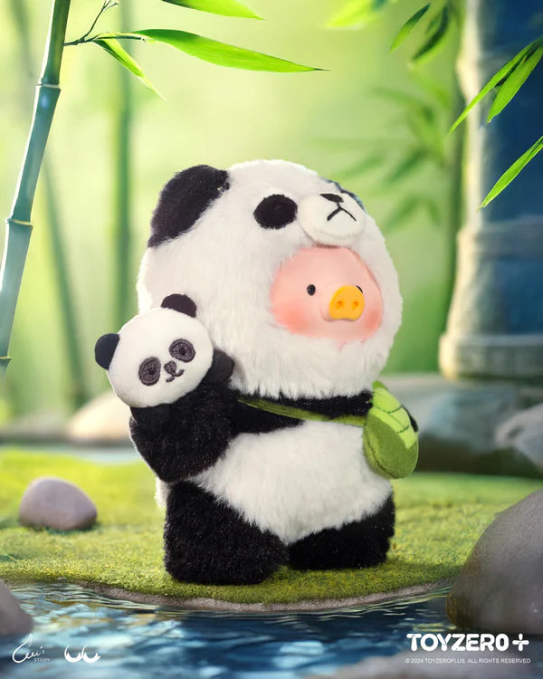 LuLu The Piggy Panda Plush Keychain, image 4