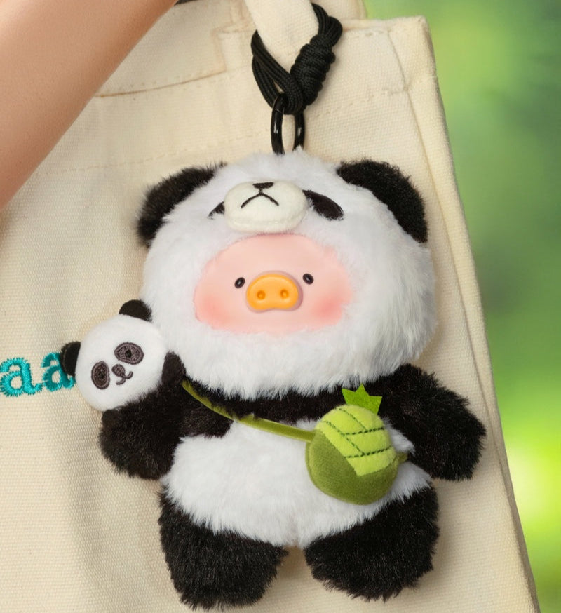 LuLu The Piggy Panda Plush Keychain, image 2