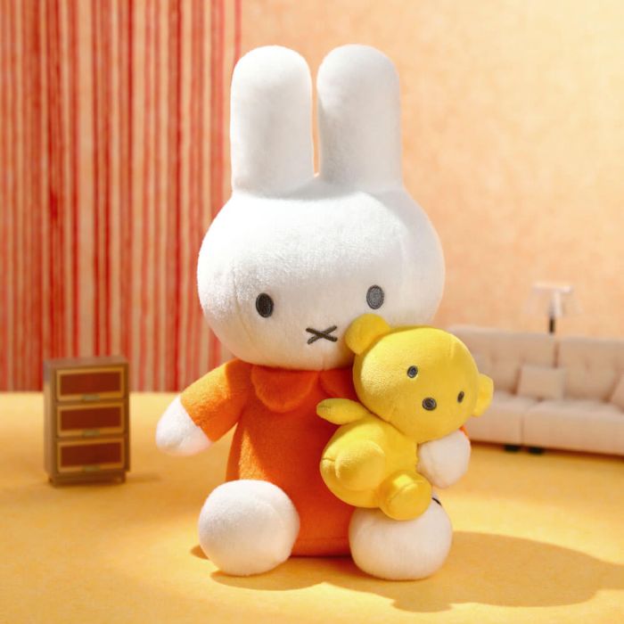 Miffy Plush Toy with Bear 26cm, image 4