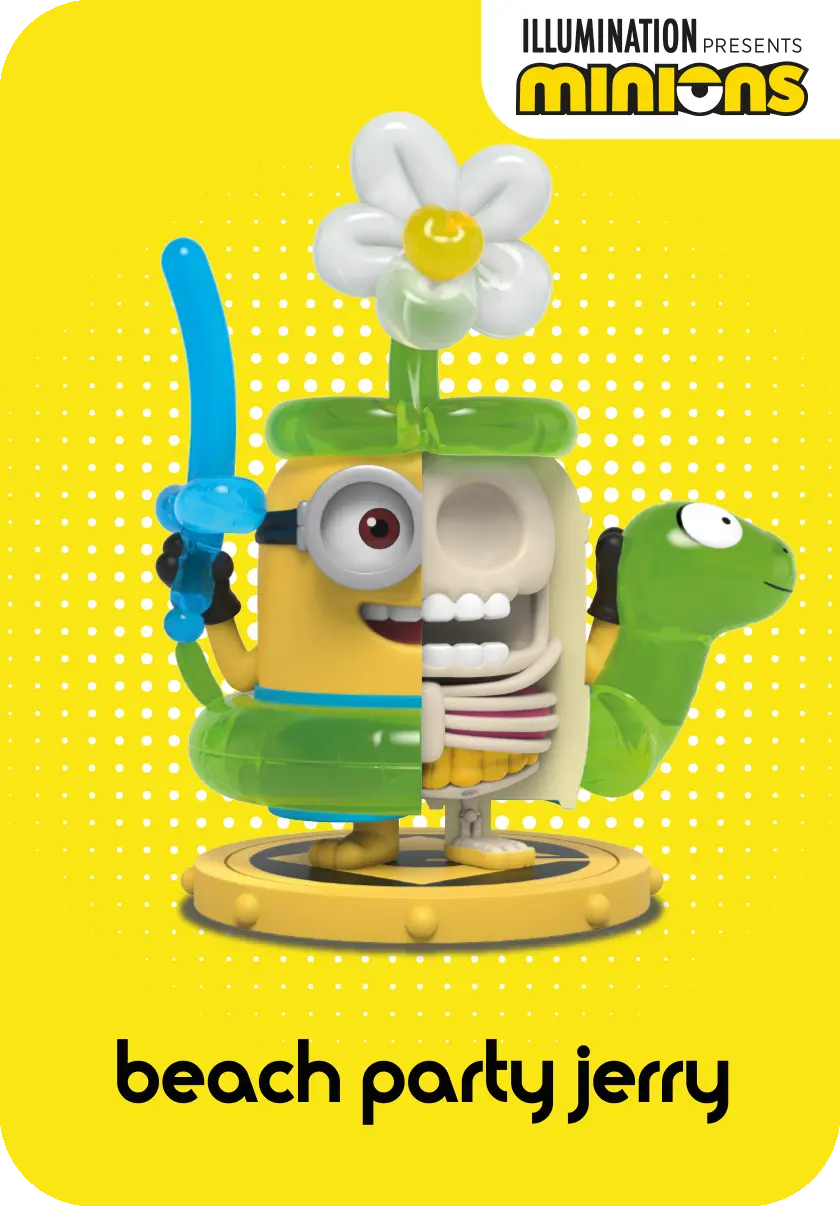 Mighty Jaxx: Freeny's Hidden Dissectibles Minions Series 1 – Vacay Edition Blind Box, image 4