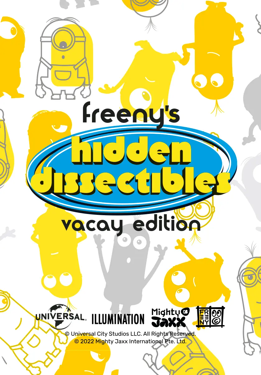 Mighty Jaxx: Freeny's Hidden Dissectibles Minions Series 1 – Vacay Edition Blind Box, image 10