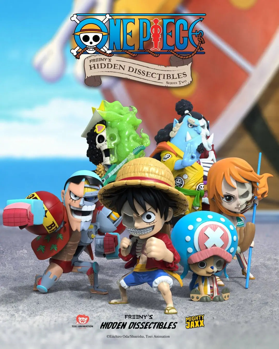 Mighty Jaxx: Freeny's Hidden Dissectibles – One Piece Series 2 Blind Box, image 14