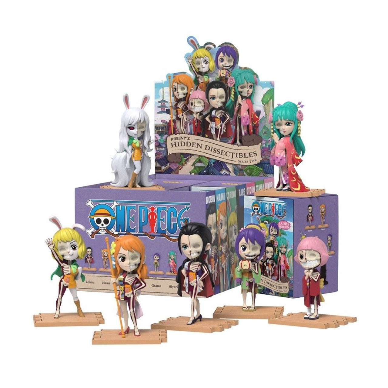 Mighty Jaxx: Freeny's Hidden Dissectibles – One Piece Ladies Edition Blind Box