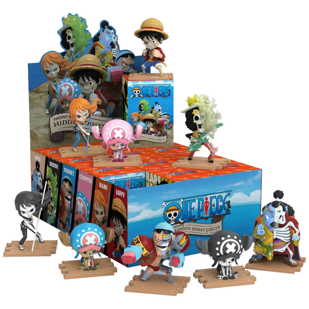 Mighty Jaxx: Freeny's Hidden Dissectibles – One Piece Series 2 Blind Box