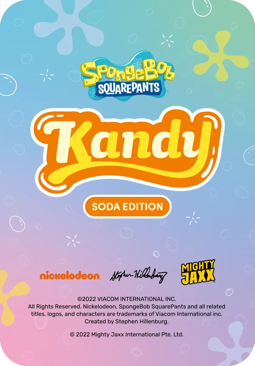 Mighty Jaxx: Kandy X SpongeBob SquarePants Soda Edition Blind Box, image 10