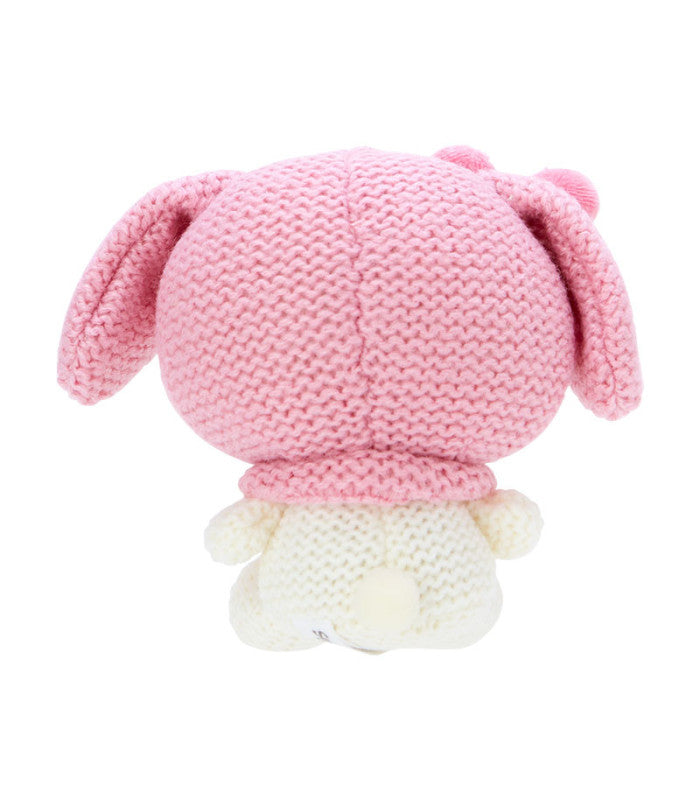 Sanrio My Melody Amigurumi-Style Knitted Plush Mascot Holder, image 3