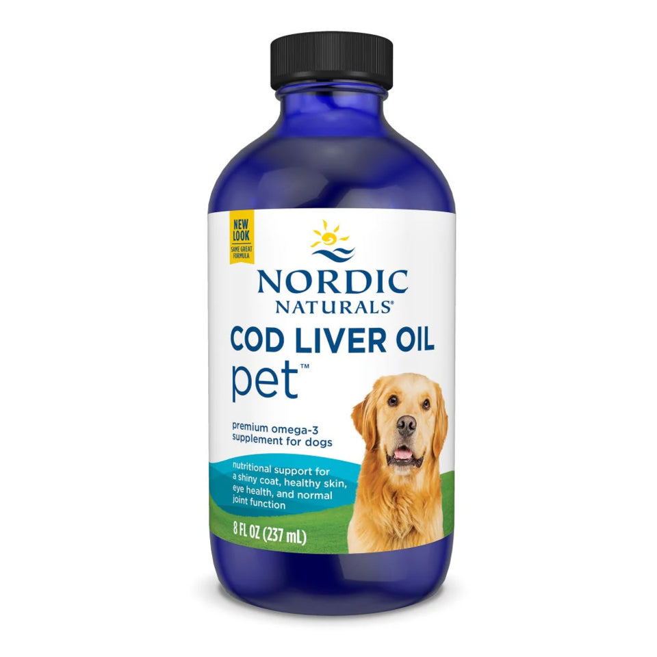 Nordic Naturals Pet Cod Liver Oil 237ml For Medium to Large Breed Dogs