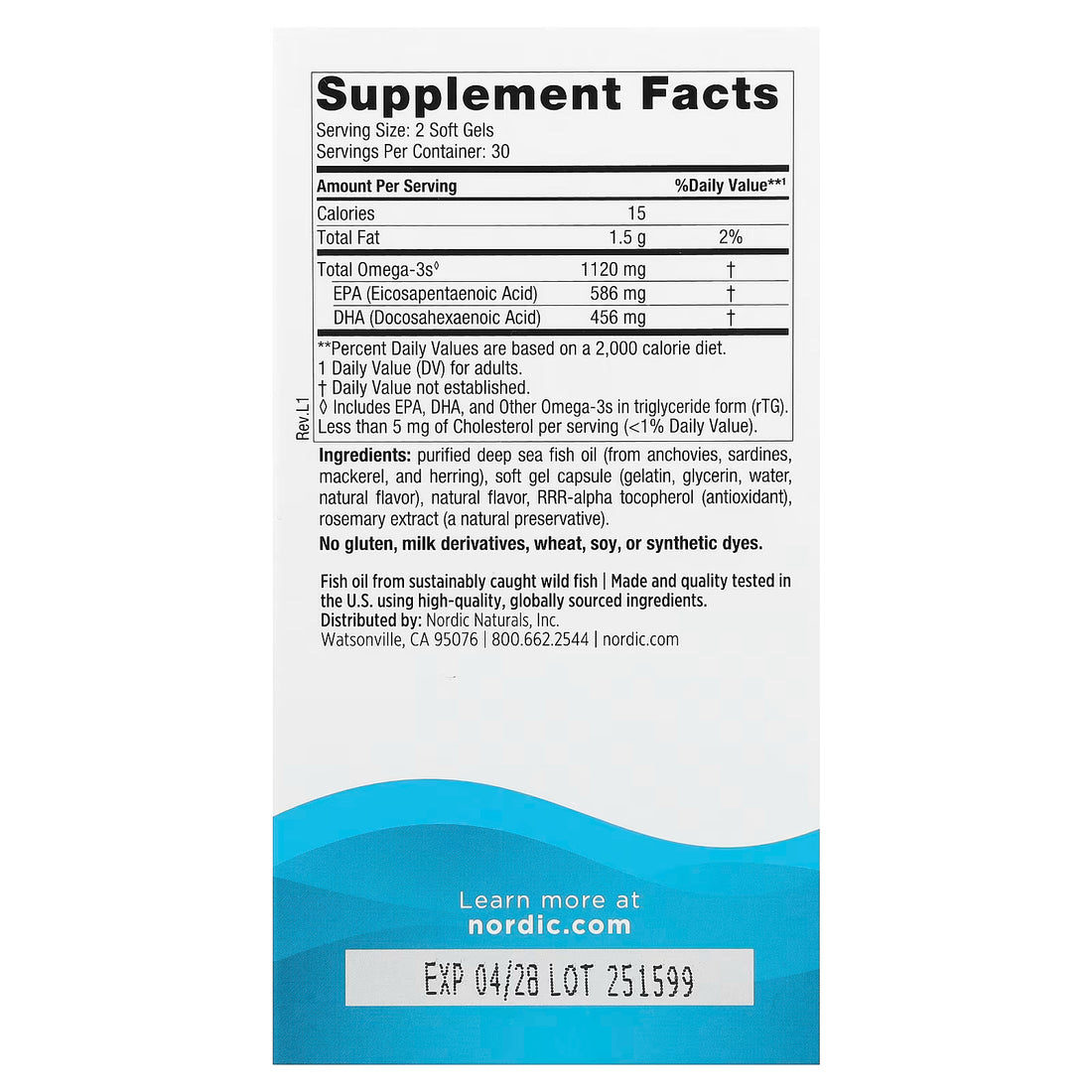 Nordic Naturals Ultimate Omega® 2X - Strawberry - 60 Mini Soft Gels, image 3