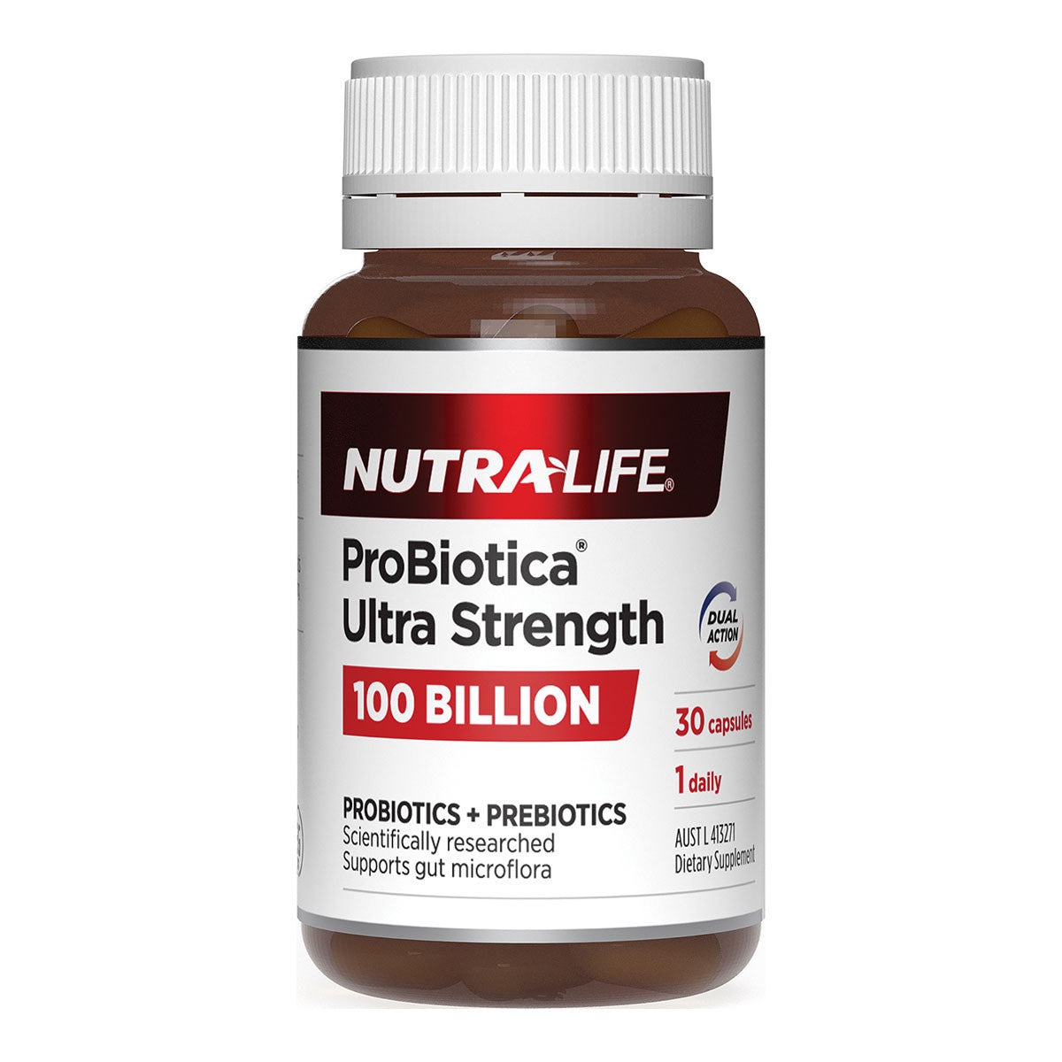 Nutra-Life Probiotica Ultra Strength 100 Billion 30 Hard Capsules