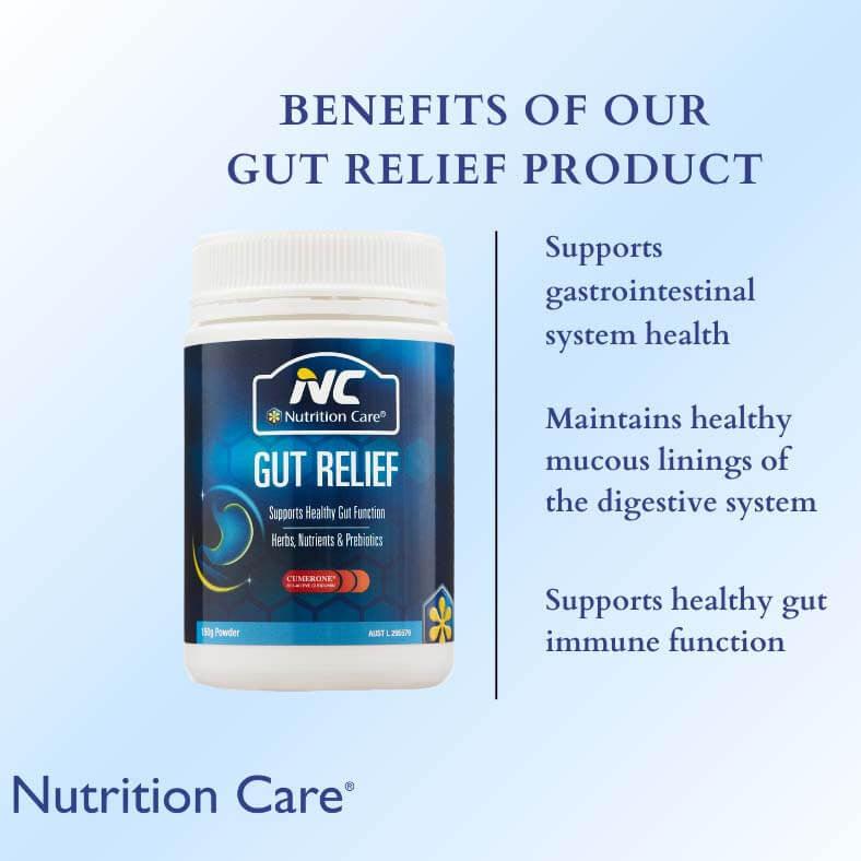 Nutrition Care Gut Relief For Intestinal Health Oral Powder 150g, image 2