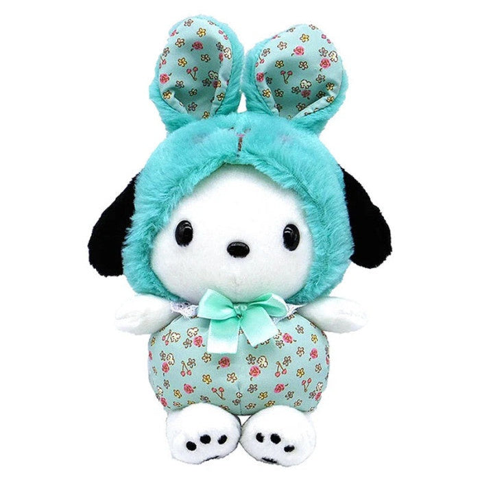 Sanrio Pochacco Darling Daisies Series 9 Inches Flower Bunny Plush