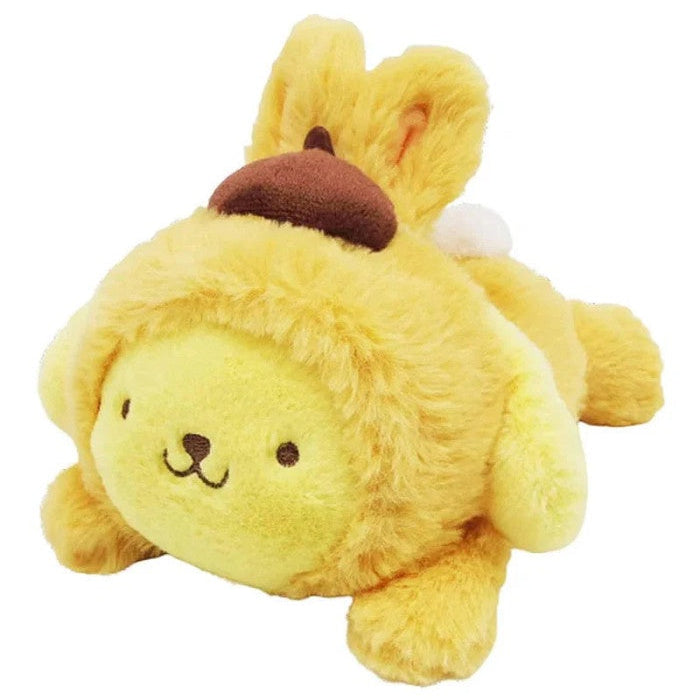 Sanrio Pompompurin 5 Inch Plush Fluffy Rabbit