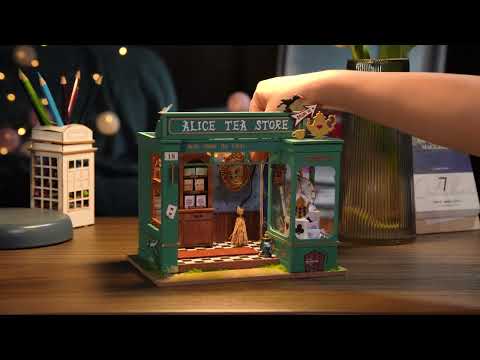 Rolife Alice's Tea Store DIY Miniature House Kit