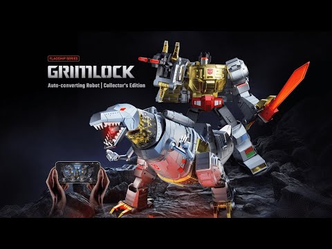 Robosen Transformers Grimlock G1 Auto-converting Robot Robotic Toys OCARE NZ