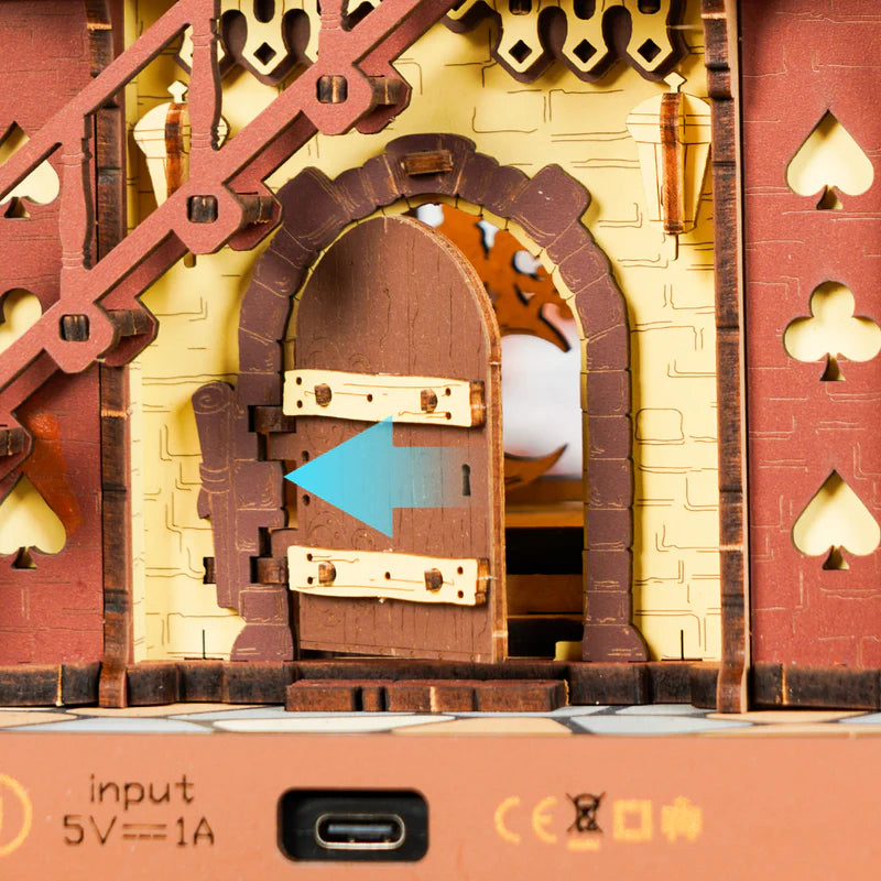 ROKR Cuckoo Clock DIY 3D Wooden Puzzles, image 10