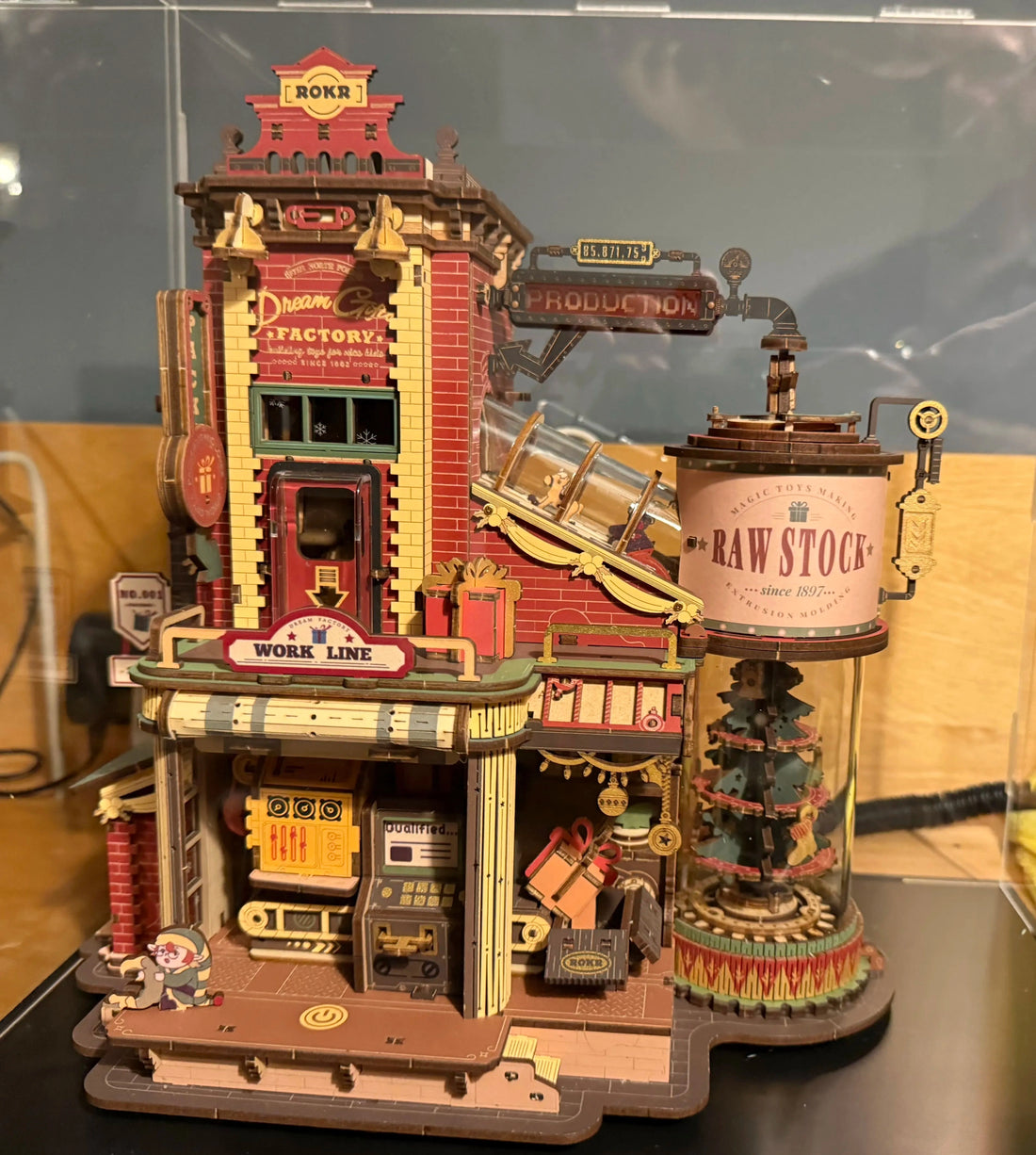 ROKR Dream Gift Factory Music Box 3D Puzzle DIY Kit, image 5