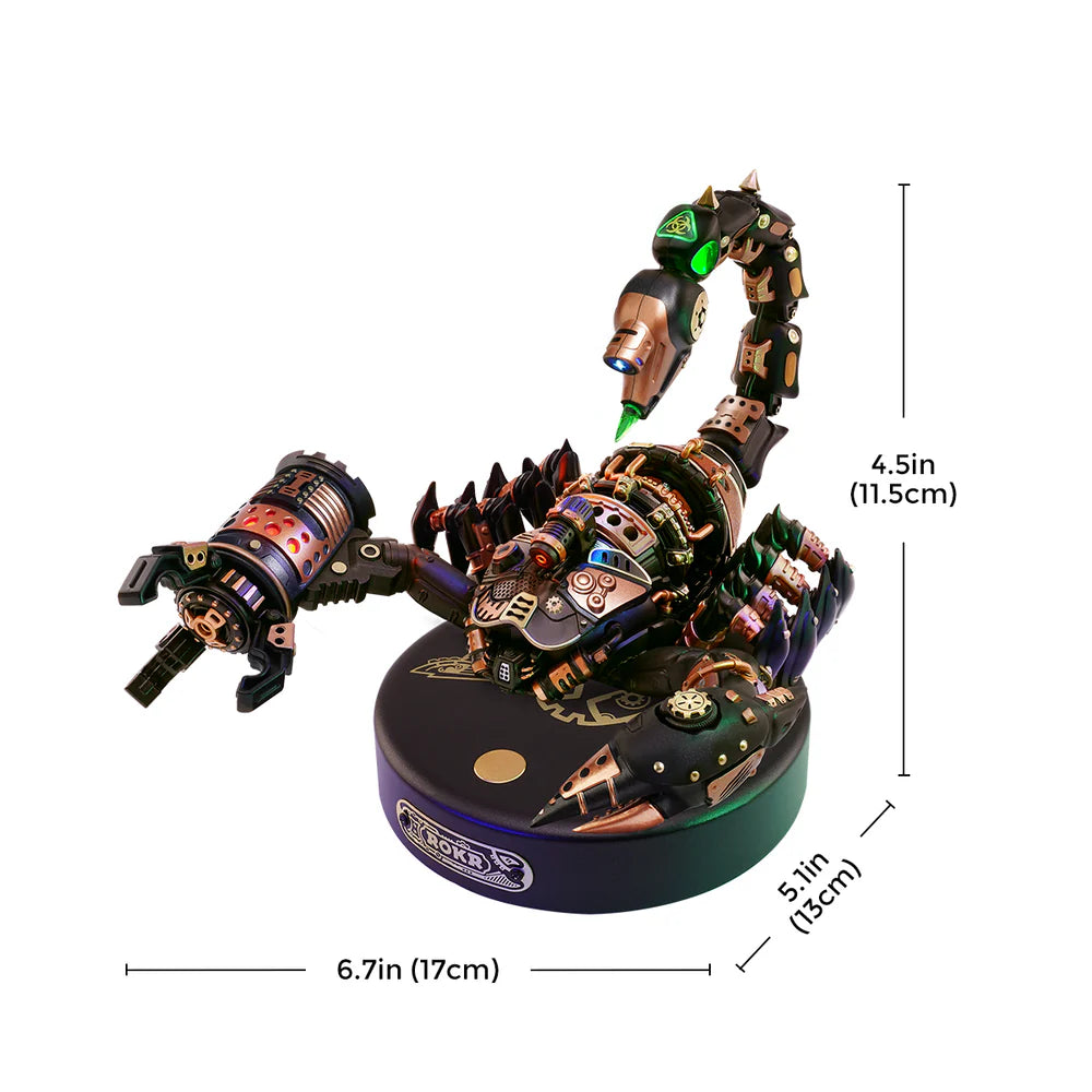 ROKR Emperor Scorpion DIY 3D Puzzles, image 4