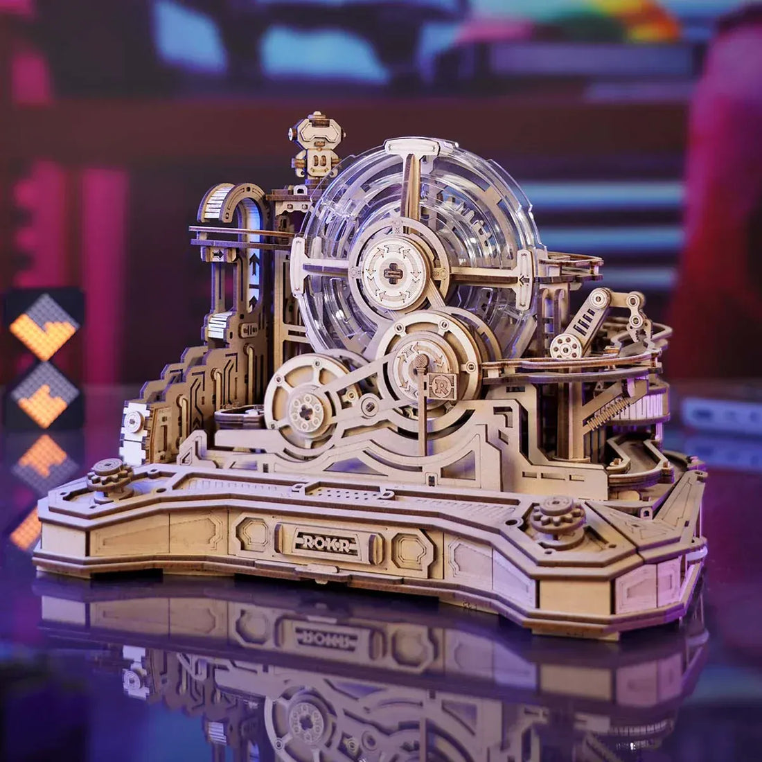 ROKR Gear Ball Challenge 3D Puzzle DIY Kit, image 7