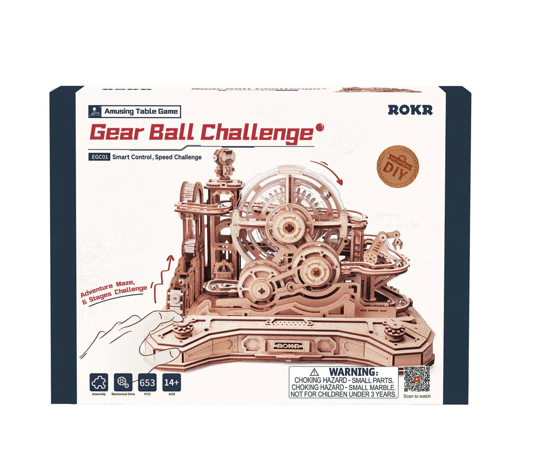 ROKR Gear Ball Challenge 3D Puzzle DIY Kit, image 8
