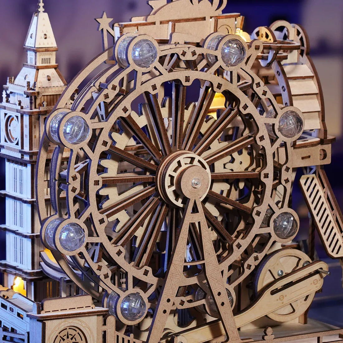 ROKR Marble Travel - London Marble Run 3D Puzzle DIY Kit, image 3