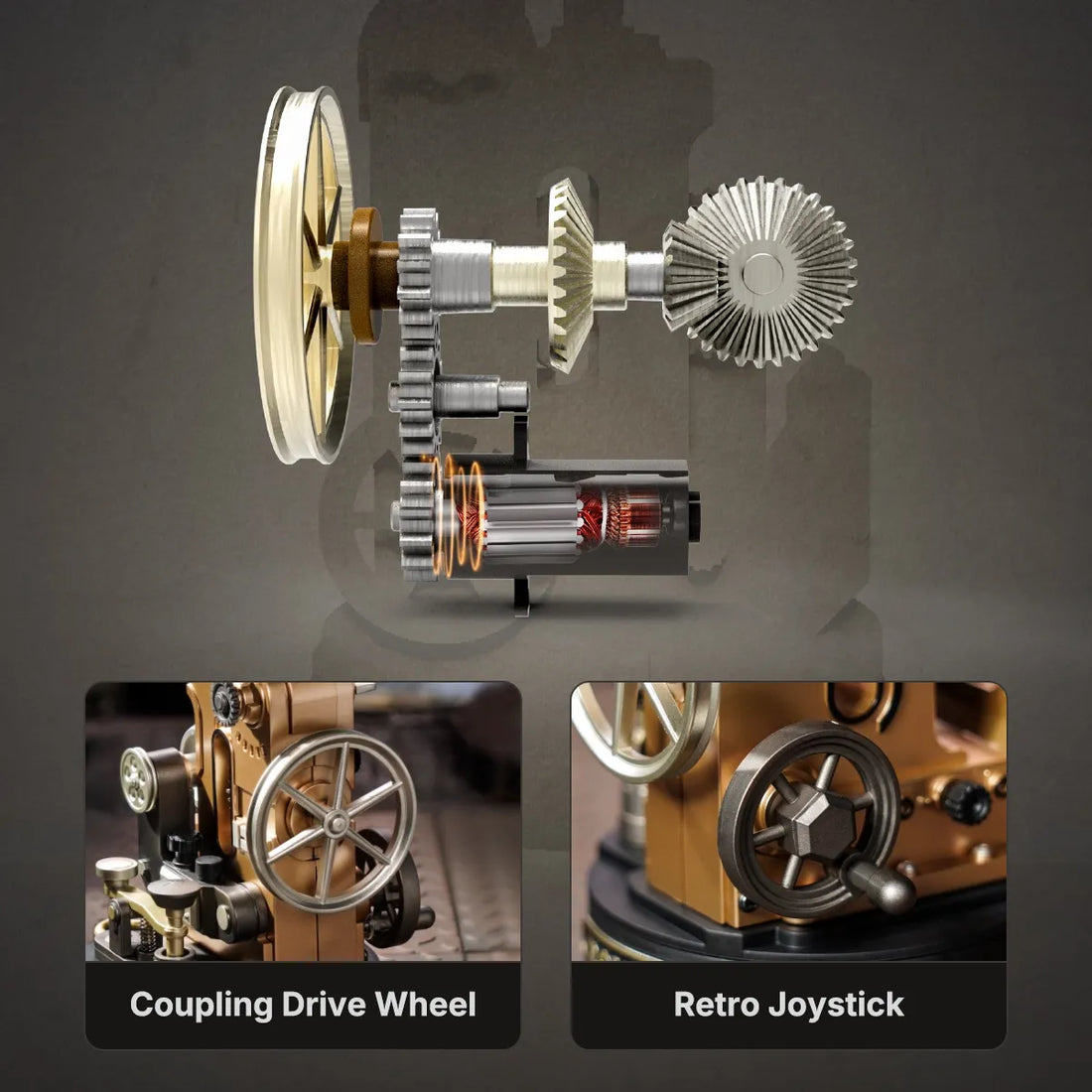 ROKR Morse Telegraph Mechanical 3D Puzzle DIY Kit, image 9