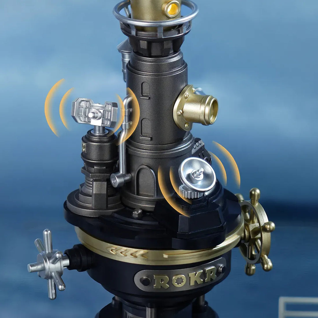 ROKR Navi Lighthouse Mechanical 3D Puzzle DIY Kit, image 4
