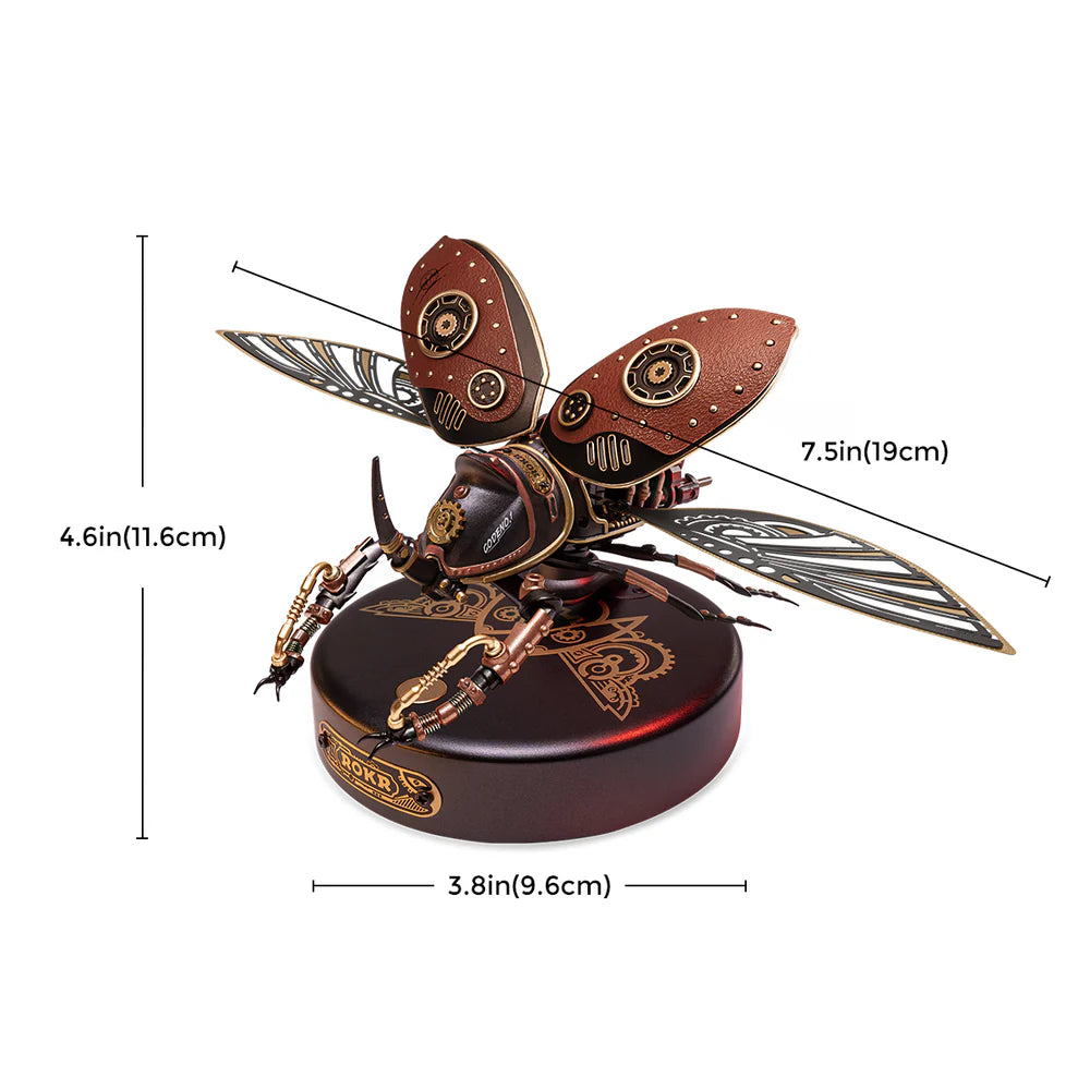ROKR Rhinoceros Beetle 3D Puzzles, image 4