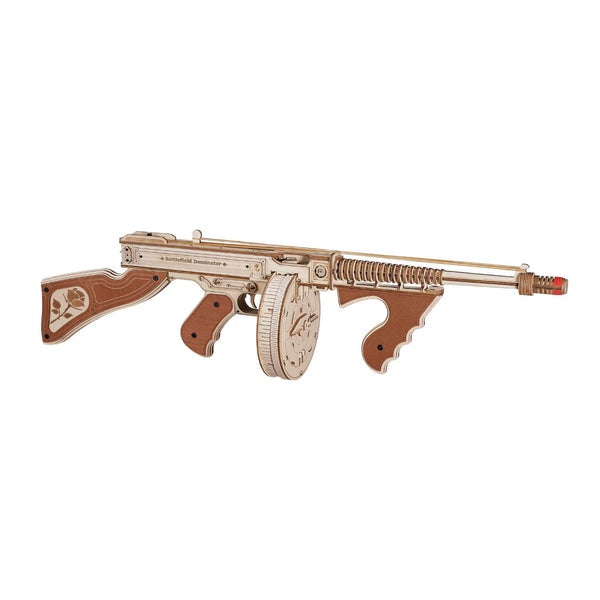 ROKR Thompson Submachine Gun DIY 3D Wooden Puzzles - Tommy Gun