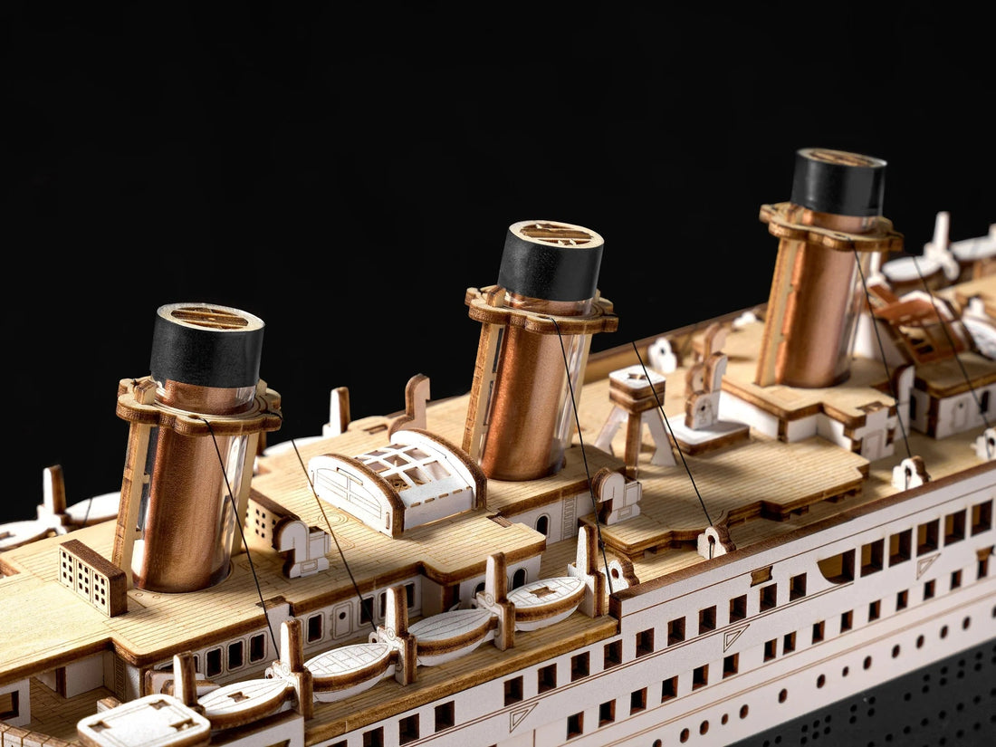 Rolife 1912 Eternal Atlantic Voyager 3D Wooden Puzzle, image 6