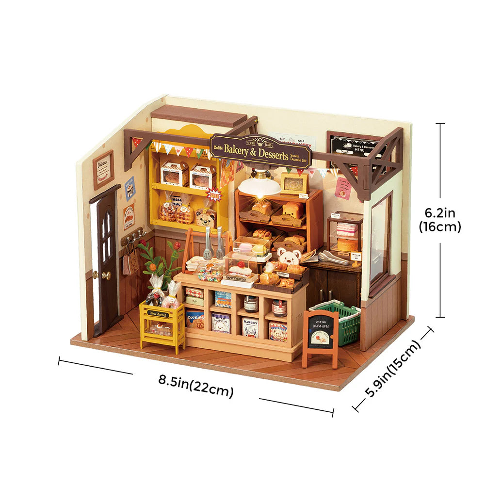 Rolife Becka's Baking House DIY Miniature House Kit, image 3