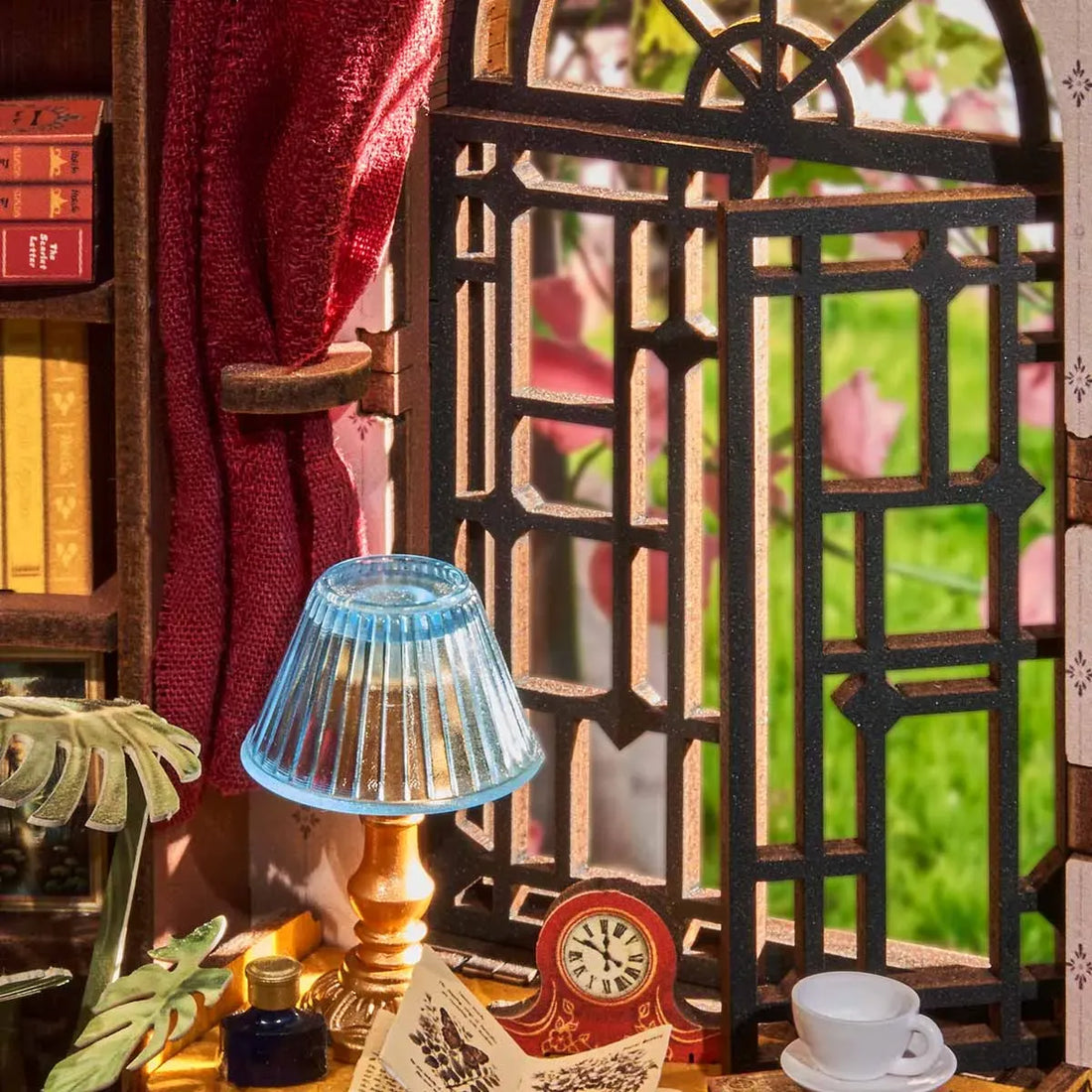 Rolife Silent Corner Study DIY Book Nook Kit, image 5
