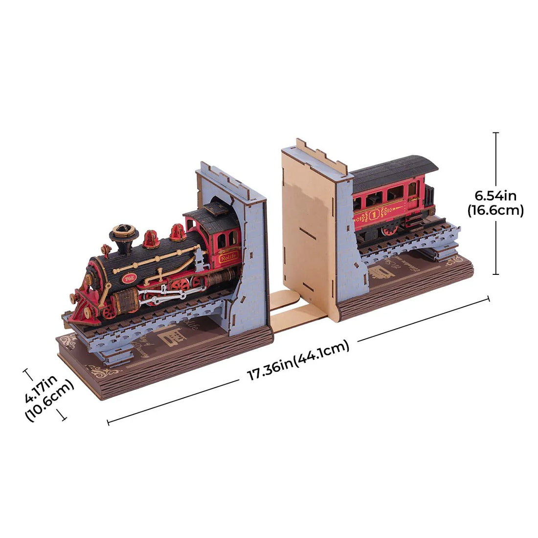 Rolife Century Train DIY Book Nook, image 3