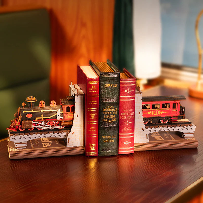 Rolife Century Train DIY Book Nook, image 4