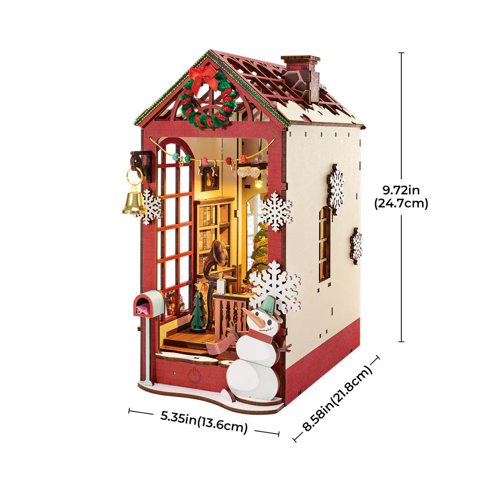 Rolife Christmas Indoor Scene DIY Book Nook, image 3