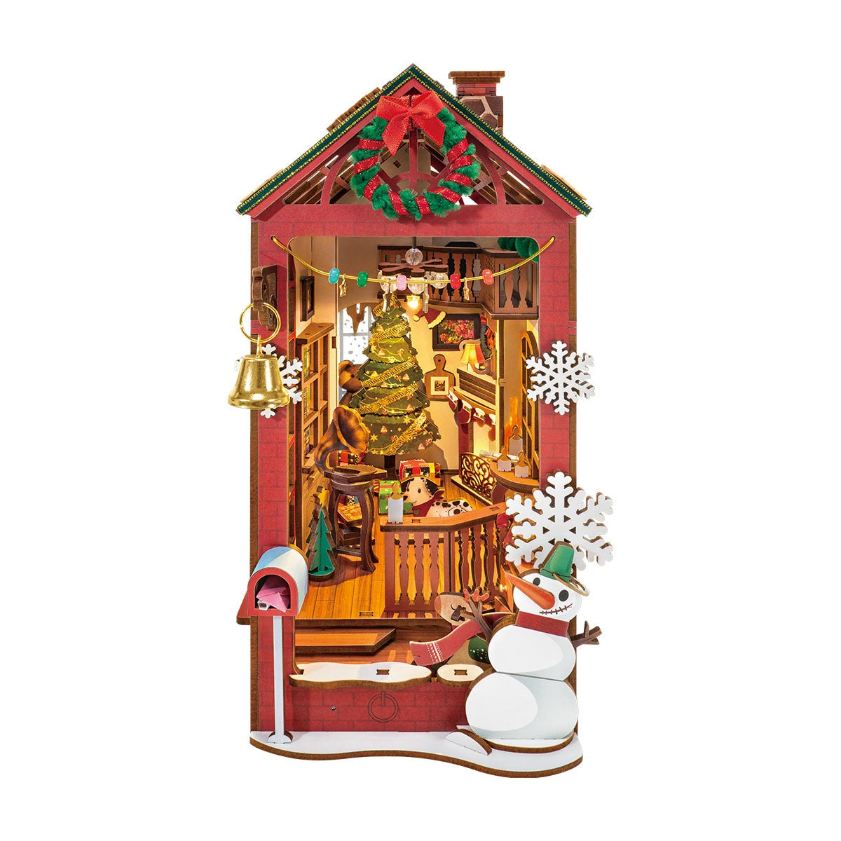 Rolife Christmas Indoor Scene DIY Book Nook
