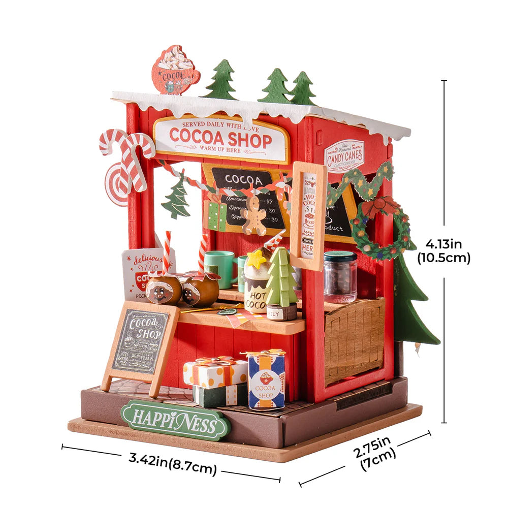 Rolife Cocoa Shop DIY Miniature House, image 3