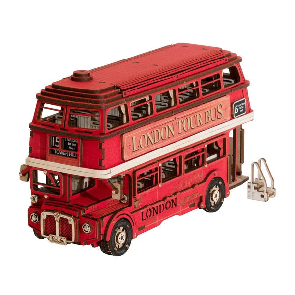 Rolife London Tour Bus 3D Wooden Puzzles