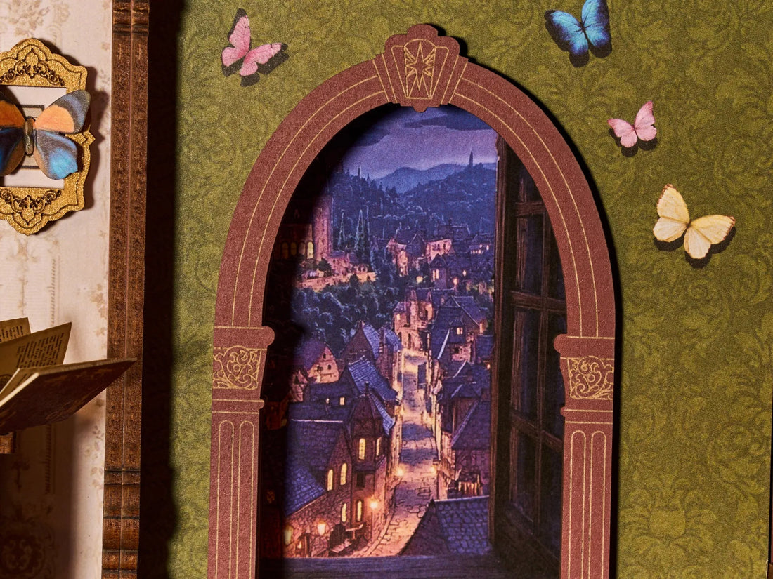 Rolife Magic Fantasy Corner DIY Book Nook Kit, image 14