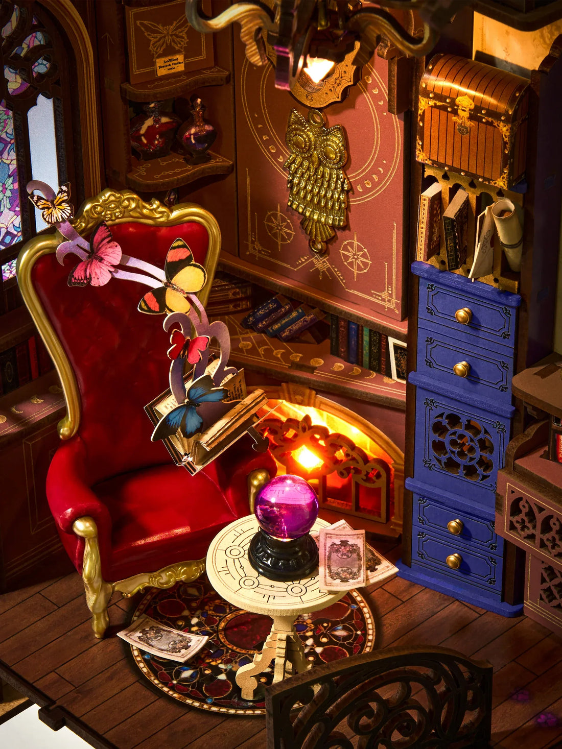 Rolife Magic Fantasy Corner DIY Book Nook Kit, image 8