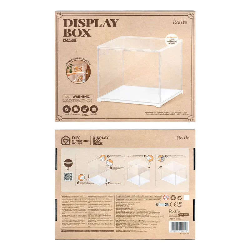 Rolife Miniature House Display Box