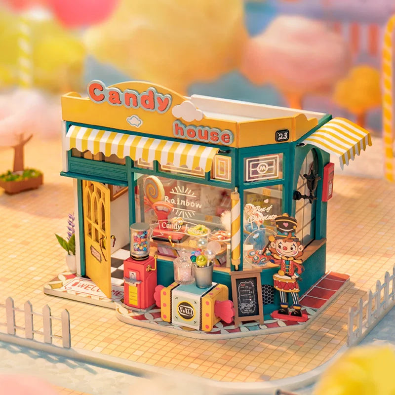 Rolife DIY Miniature House - Rainbow Candy House, image 4
