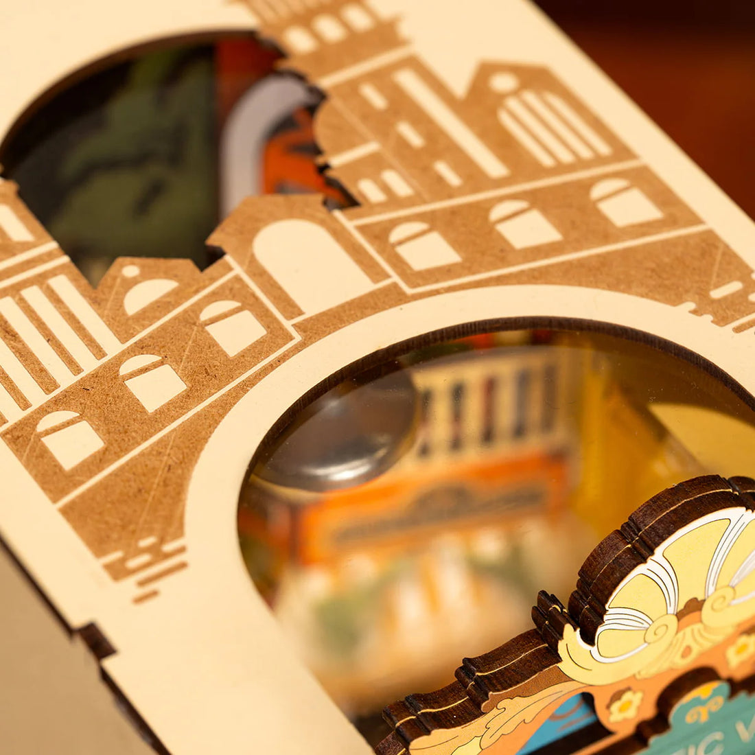 Rolife Romantic Venice DIY Book Nook, image 7