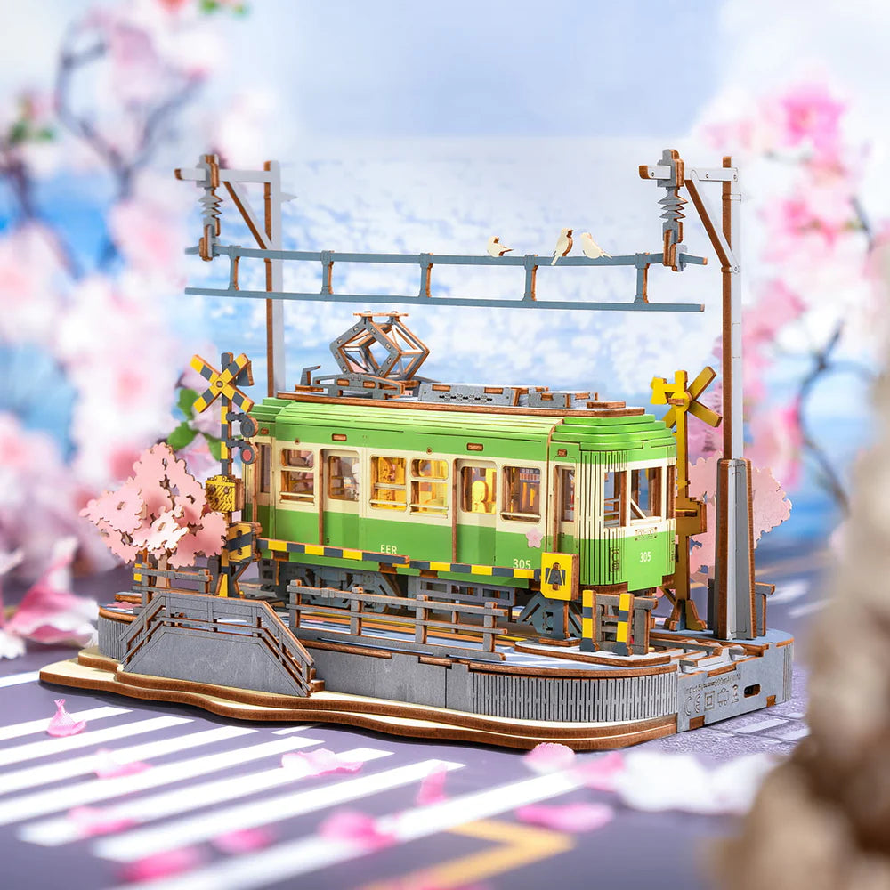 Rolife Sakura Journey 3D Wooden Puzzles, image 5